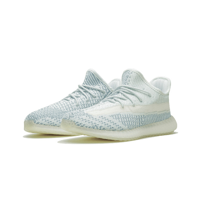 代拍Yeezy提高350 V2云白椰子鞋...