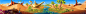 Oasis, Samuel PIRLOT - PETROFF : Runner 2D Smurf Epic Run by Ubisoft Paris 
Make all Backgrounds, Assets, Props, UI,during  more of one year on this game.
- respect and adapt the Artistic direction
- understant players feedbacks and expectations

Play now