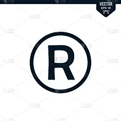 标志,英文字母R,圆形,里面,家庭