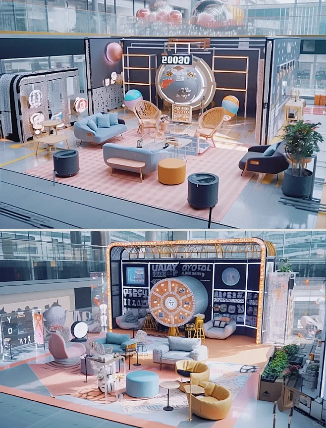 商业美陈展览，原创设计，案例分享
