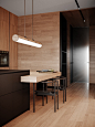“灰+木色”120m²现代风经典搭配法 | Home Design-建e室内设计网-设计案例