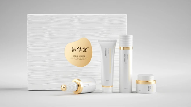 水润系列-护肤品套盒包装设计-古田路9号-品牌创意/版权保护平台-花瓣网