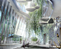 coop himmelb(l)au releases images of flying garden tower, frankfurt