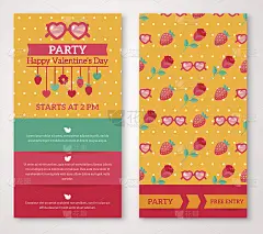 美丽的问候或邀请卡片与花式图案。