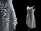 【3D打印连衣裙】静静做一条美人鱼，1600片鳞片打造3D打印连衣裙 意造网（3DEazer）-3D打印设计创新应用云平台