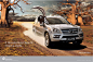 Mercedes-Benz GL : Print ad created in 2010 for the launch of the Mercedes-Benz GL Class in Angola featuring the black sable, a symbol of the country and a rarely seen wild animal.