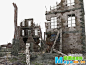 游戏废墟场景（带贴图） - 游戏场景模型| Maya动画资源网-maya模型|maya模型下载|CG资源网|CG模型网|CG模型下载|maya教程|maya动画|maya2017