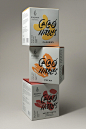 This may contain: three boxes stacked on top of each other with the same product in front of them