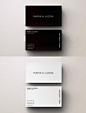 #businesscard #design from Blank Studio | DOWNLOAD: https://creativemarket.com/Blank_Studio/681045-Black-White-Modern-Business-Card?u=zsoltczigler