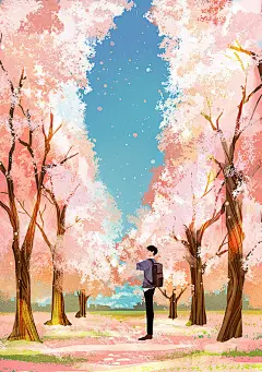 #灵感的诞生# 韩国插画师 제딧 充满梦幻故事的插画
ins：9jedit ​ ​​​​