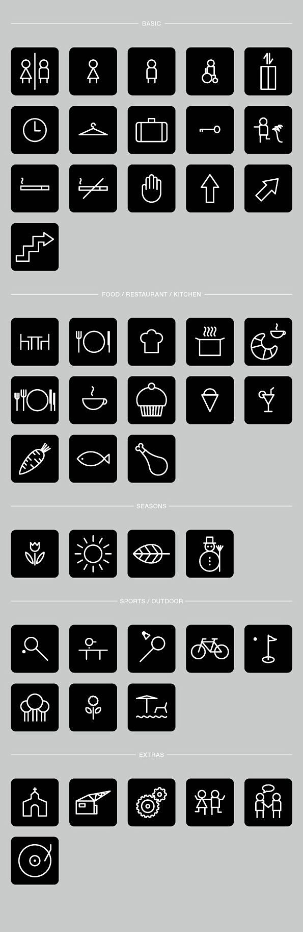 Hotel Pictograms  Fu...