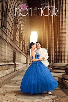 蜜悦旅拍海外婚纱摄影采集到海外婚纱摄影 法国巴黎婚纱摄影