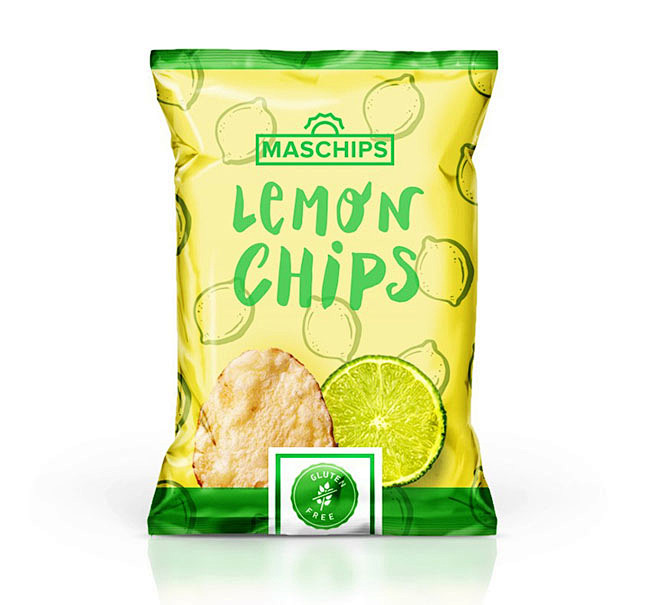 Maschips薯片系列软包装创意设计