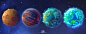 Planets from Bubble NOVA Game, Tihomir Nyagolov : Planets from Bubble NOVA Game by Tihomir Nyagolov on ArtStation.