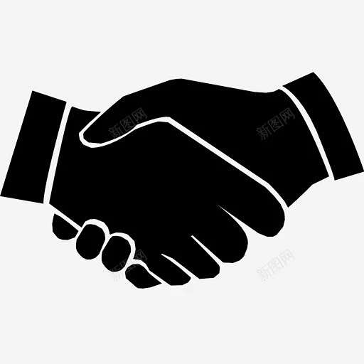 握手会面问候图标 设计图片 免费下载 页面网页 平面电商 创意素材-花瓣网