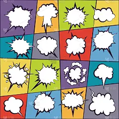 漫画对话空云，气泡集