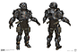 DOOM - MP Bounty Hunter Armor Sets, Emerson Tung : Armor sets for DOOM Multiplayer. 

All Images © id Software, LLC, a Zenimax Media Company.