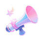 growthdesign030741_a_horn_3d_iconcartoon_clay_material_smooth_a_b4b91268-de90-44f8-8ef6-26daf3cfebde_pixian