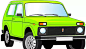 鲜艳的绿色越野车吉普车|交通工具|科技图片|名车|矢量汽车|矢量素材|越野车|牧马人吉普车|军用吉普车|吉普车素材|矢量吉普车