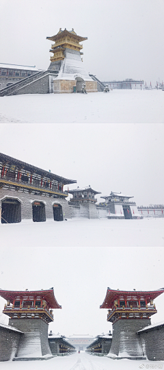 爽爽的yu~采集到雪景