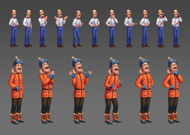 Characters-花瓣网