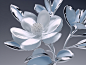 TUOPIN_White_silver_metallic_textured_flower_clean_background_b_4d5b8a69-789a-4041-b83f-5e32a0e92266