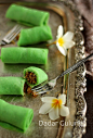 Dadar Gulung / Pancake Rolls with Coconut Filling | by Vania Samperuru