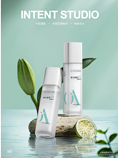 Aqua~~~采集到美妆 海报( 绿 )