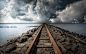 General 2560x1600 clouds railway