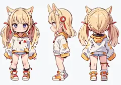 Q版角色-- niji风格卡哇伊-LoRA-热干面警告-LiblibAI