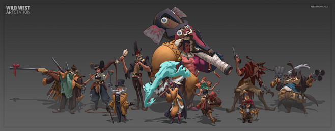 Wild West Character ...