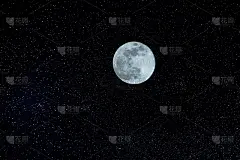 满月与星场