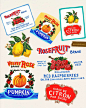Happy weekend everyone! ‍♀️ These are some vintage food labels that I painted with gouache :) I ❤ vintage papers - postal stamps, labels and tickets etc. I collect them! 
.
#painting #gouache #illustration #illustrator #illustratie #vintage #vintagelabel