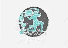 韩版睿智水瓶座壁纸海报 韩版 元素 免抠png 设计图片 免费下载 页面网页 平面电商 创意素材