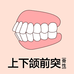牙齿漫画采集到牙齿类型(合集) 卡通牙齿 口腔
