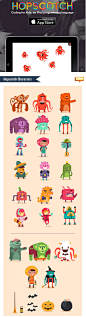 :::Hopscotch characters::: on Behance