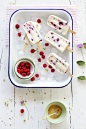 Raspberry Yogurt Ice cream: 