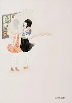 日本SAYAKA古典风格插画作品(2) #采集大赛#