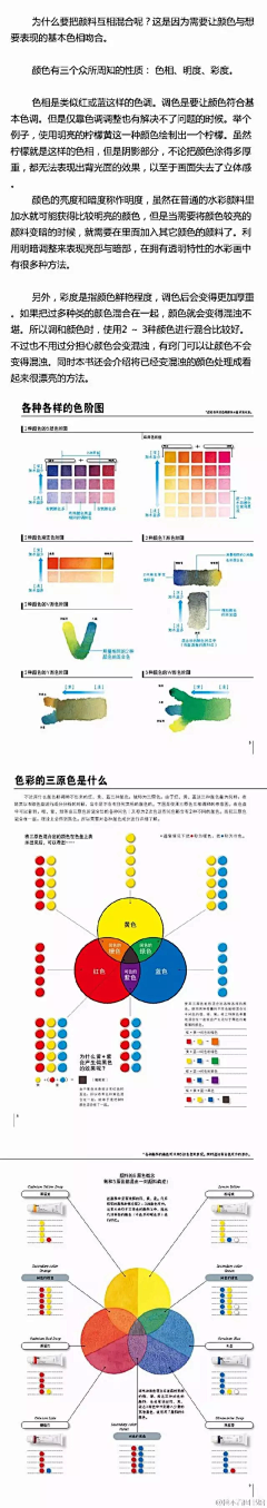 我是数字11采集到绘画用资料——色彩