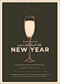 New Year's Invitation- love the wording! we could definitely re-work it for a wedding: 