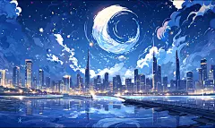 电脑壁纸｜寻找梵高·星月夜