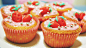 Strawberry Cupcakes by Svampkungen