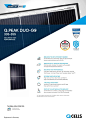 Q.PEAK DUO-G9 - Q CELLS - PDF Catalogs | Technical Documentation | Brochure
