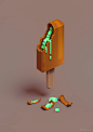 Voxel Unicorn, Thế Trung Nguyễn : My very 1st try on MagicaVoxel !
