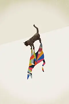 行走的影子：每个人心里的骄傲
 灰色影子变成彩虹波普色块填充出的倒影，演绎出孤寂的背影后那颗强大的诗意心灵。来自美国视觉设计师Jason Ratliff 创作的“行走的倒影”（Walking  Shadows）系列作品，鲜活、富有感染力。落寞与绚烂，都在此刻盛放……