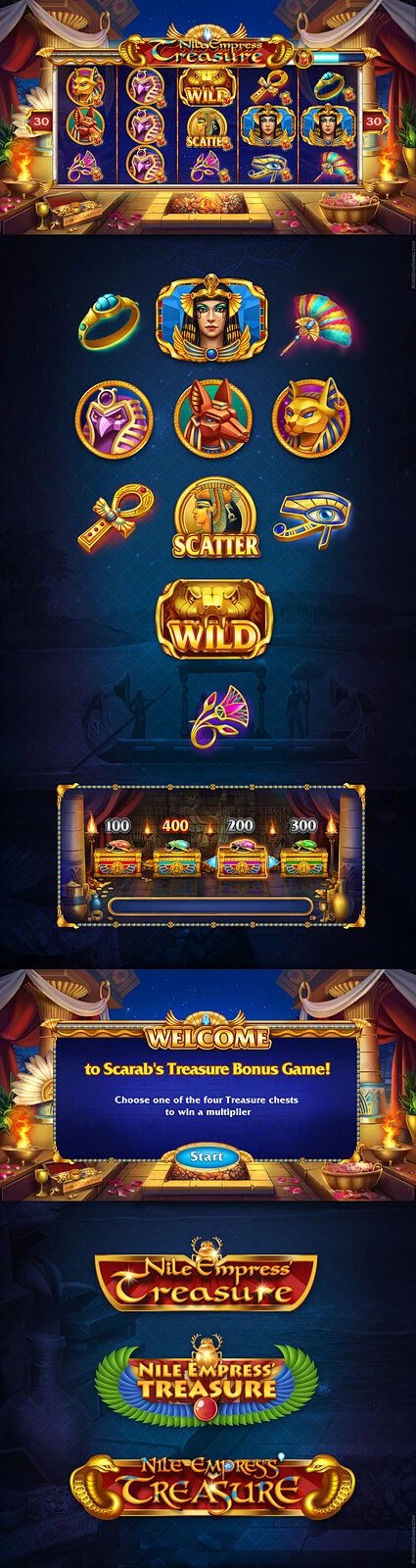 Slot Machine - Backgrounds and Icons for Fun Spin-花瓣网