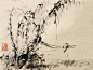 刘知白（1915—2003）原名庭坦。号白云、如莲老人、老藤、野竹翁