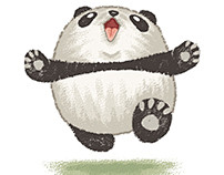 Happy panda