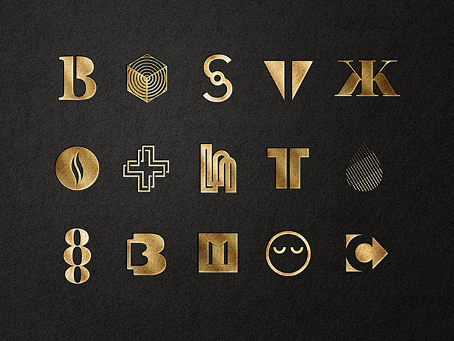 Symbols & Marks–Gold...