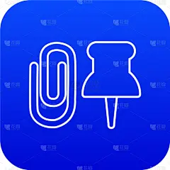 蓝色,回形针,计算机图标,轮廓,纸,金属,铁丝网,银,钢铁,概念